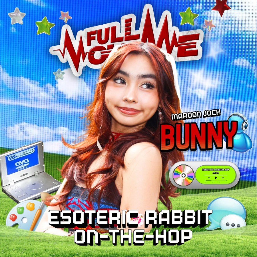 Bunny, Maroon FM host, in the Full Me promo card