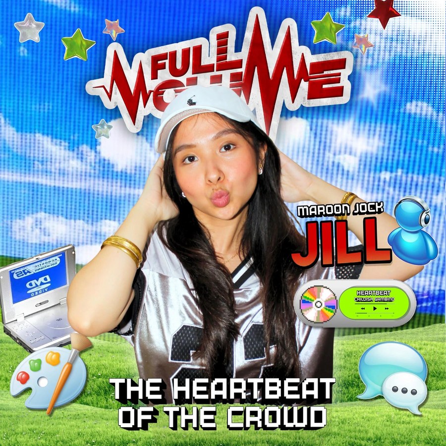 Jill, Maroon FM host, in the Full Me promo card